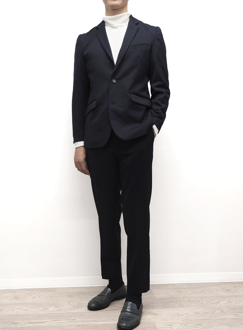 C/O. 尾州ウールセットアップアイテム シングルスラックス オールシーズン/Bishu wool set item single slacks all season